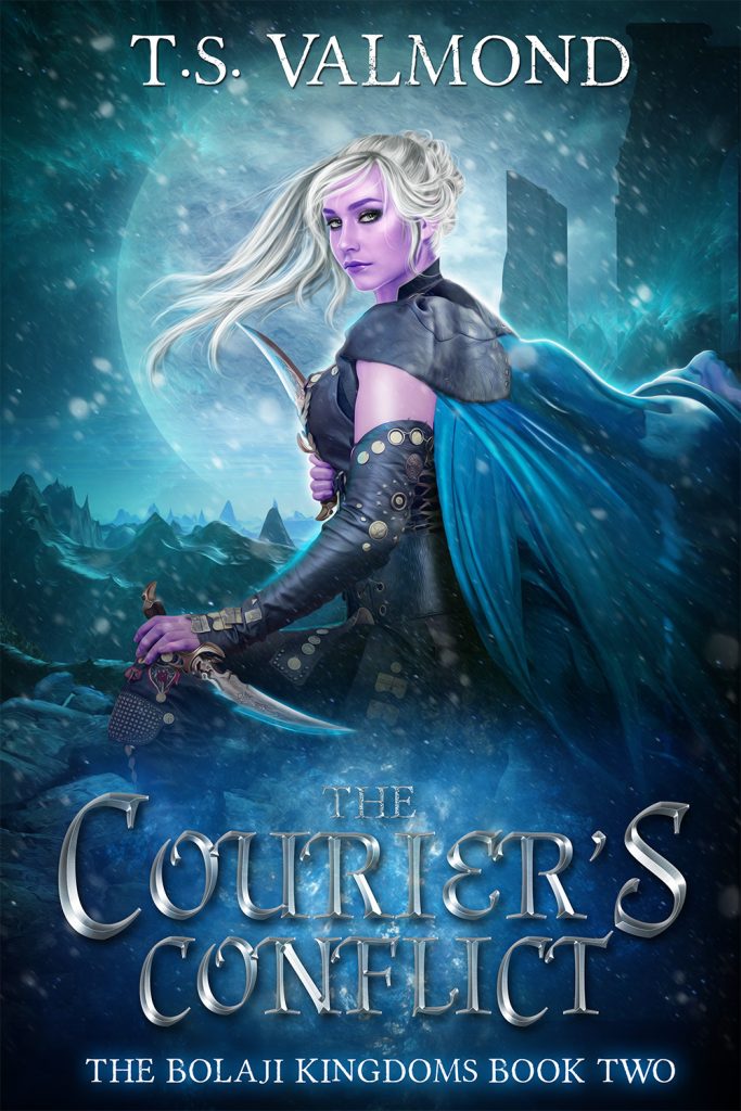 The Courier's Conflict by T.S. Valmond cover image