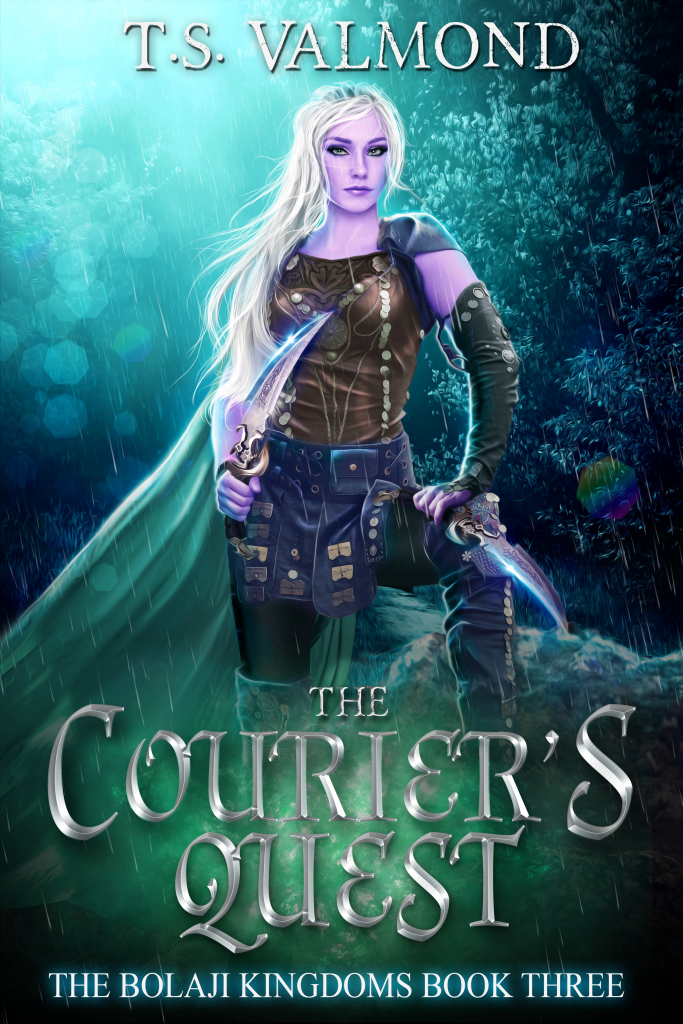 The Courier's Quest by T.S. Valmond cover image