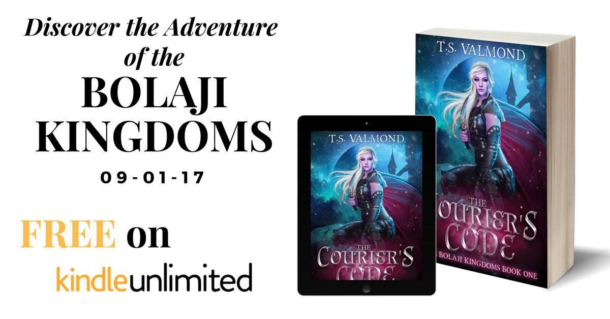 Discover the adventure The Courier's Code book and tablet versions Free on Kindle Unlimited image