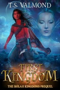 cover image of The First Kingdom by TS Valmond